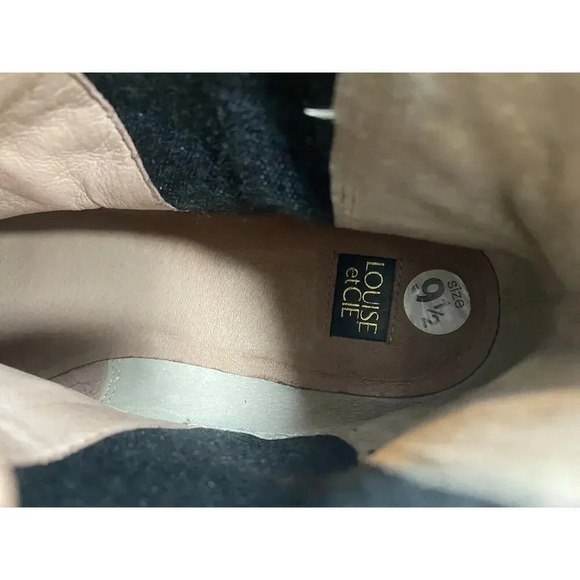 Louise Et Cie Zarab3 Chelsea Leopard Platform Boots Women’s 9.5 US - Picture 11 of 11